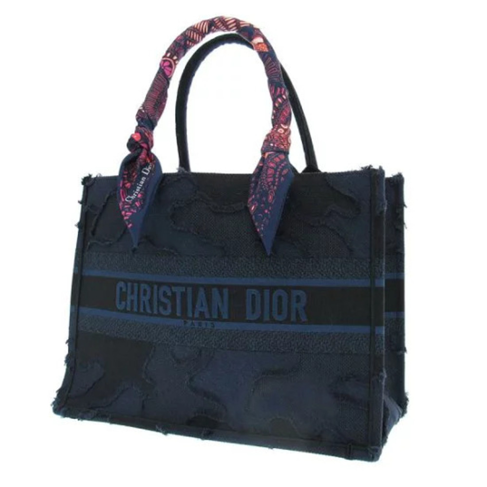 Christian Dior Camouflage Book Tote Mitzah Scarf